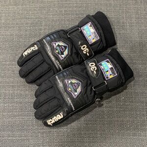 Reusch Black Winter Gloves